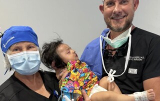 Mahlon and Judy Kerr volunteer with Austin Smiles