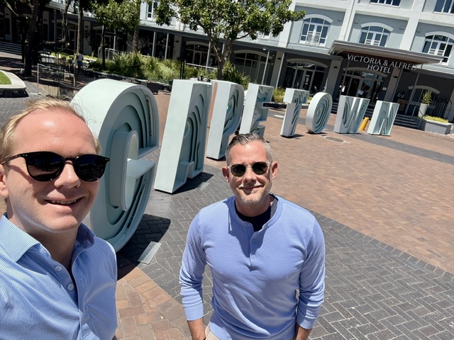 Coordinates Vineyards in Cape Town South Africa