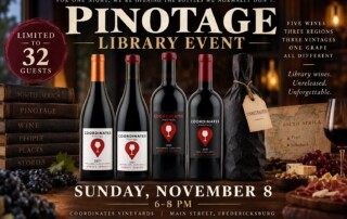 Pinotage - The Wine that built Coordinates Vineyards and our Best Selling Wine