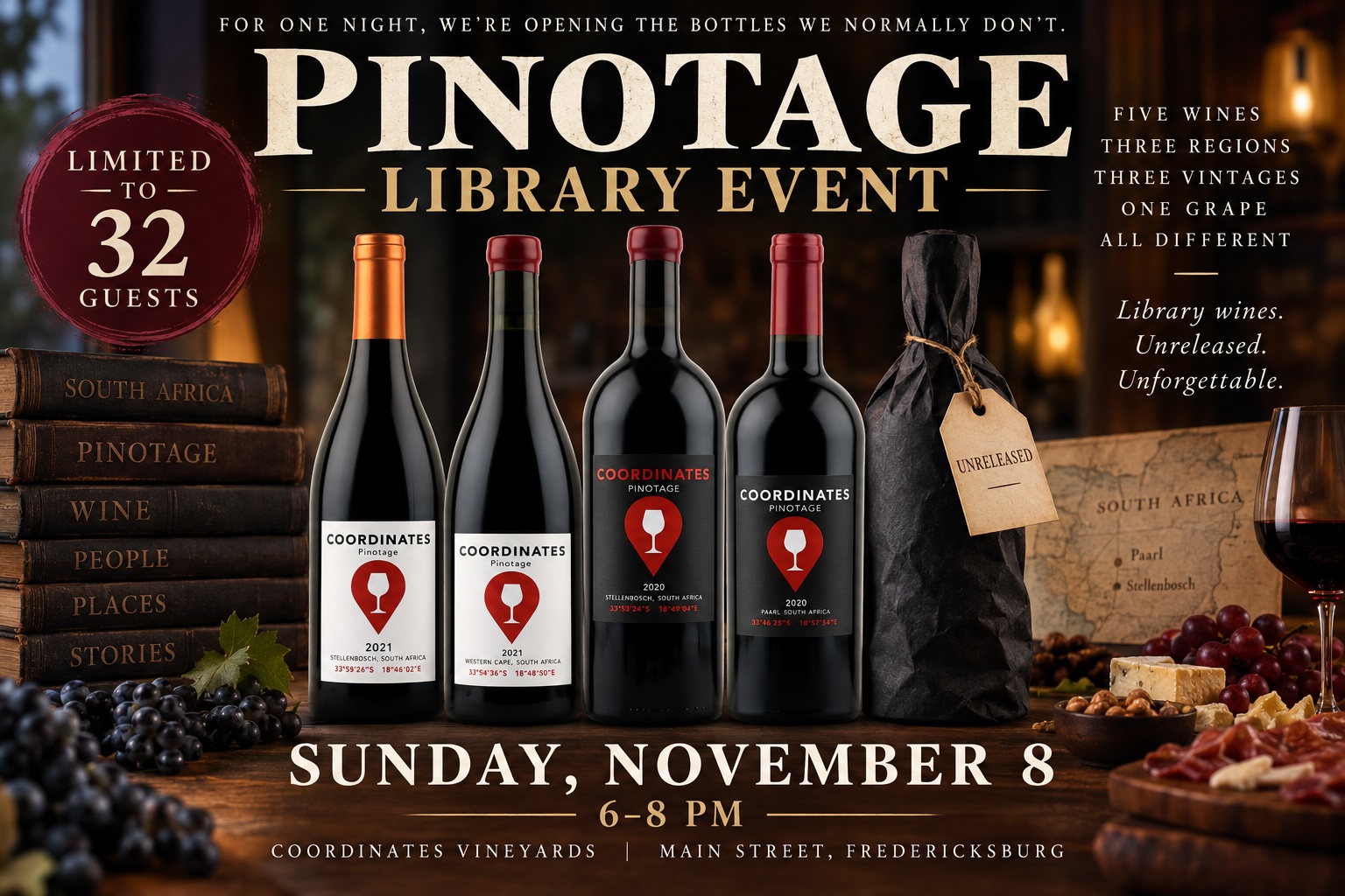 Pinotage - The Wine that built Coordinates Vineyards and our Best Selling Wine
